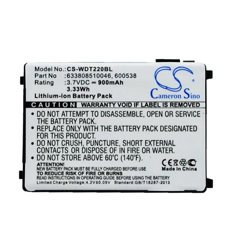 Applicable Datalogic Falcon PT40 barcode scanner battery 600538