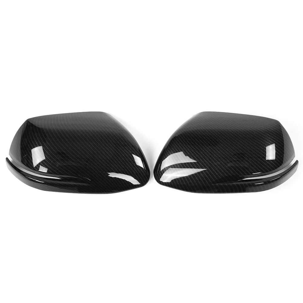 

2 pcs Car Carbon Fiber Style Rearview Side Mirror Cover Trim for Honda CRV 2017 Rearview Side Mirror Cover