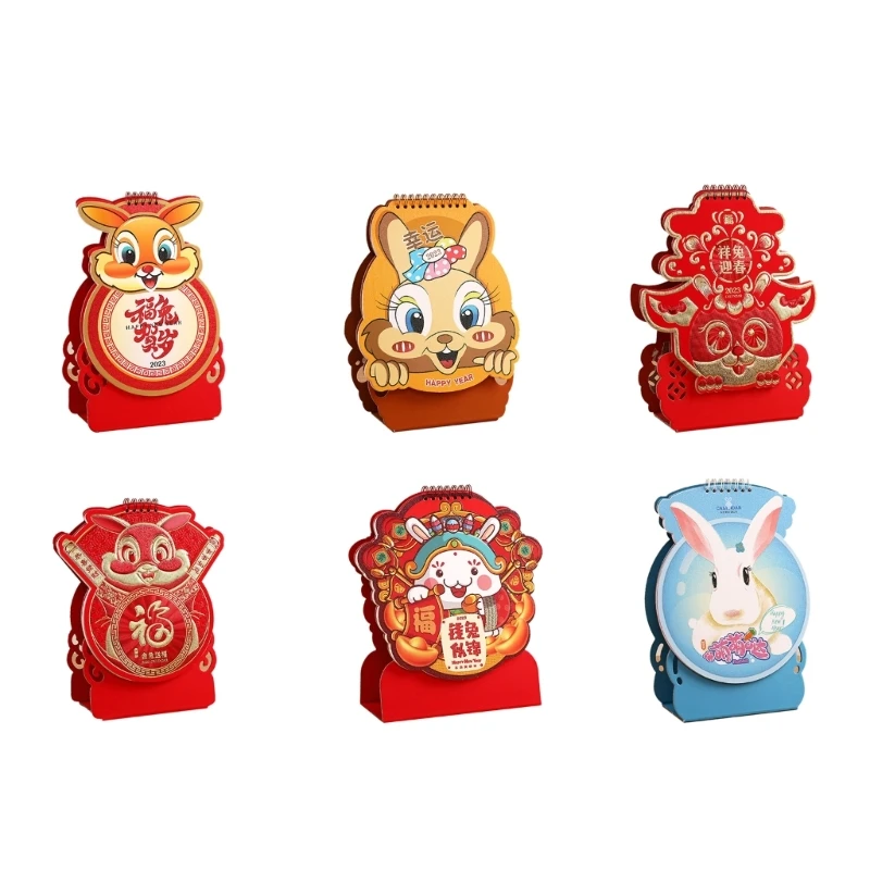 

2023 Cute for Creative Mini Desk Calendar Decoration Stationery School Desk Cale