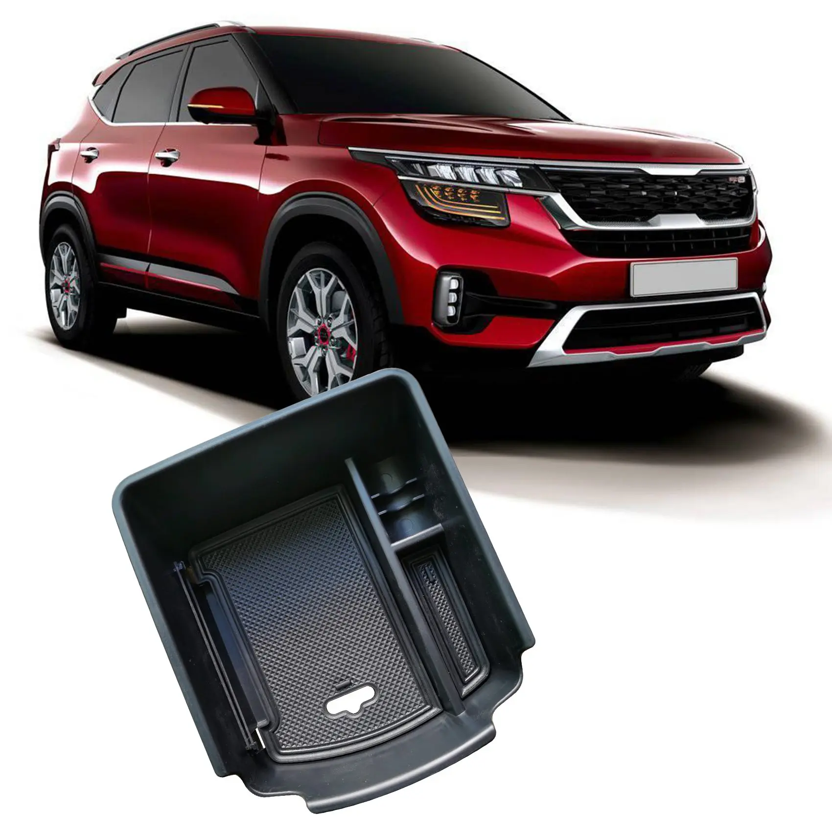 Органайзер для центральной консоли Kia Seltos 2020-2021