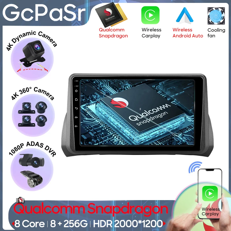 Head Unit Carplay 5g Wifi No 2din Dvd