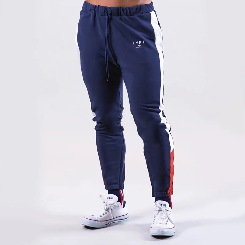 

Fashion Cotton Knitted Casual Sports Men's Trousers Gym Fitness Autumn And Winter New Loose Pencil Pants Sports Sweatpants