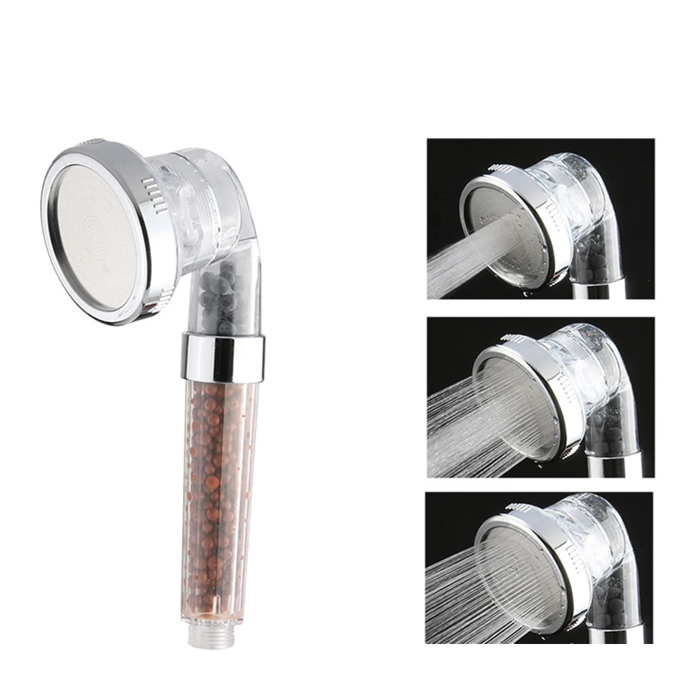 

Handheld Shower Head with Filter Beads, High Pressure Filter Filtration Shower Heads Water Saving Spray Bathroom Showerheads