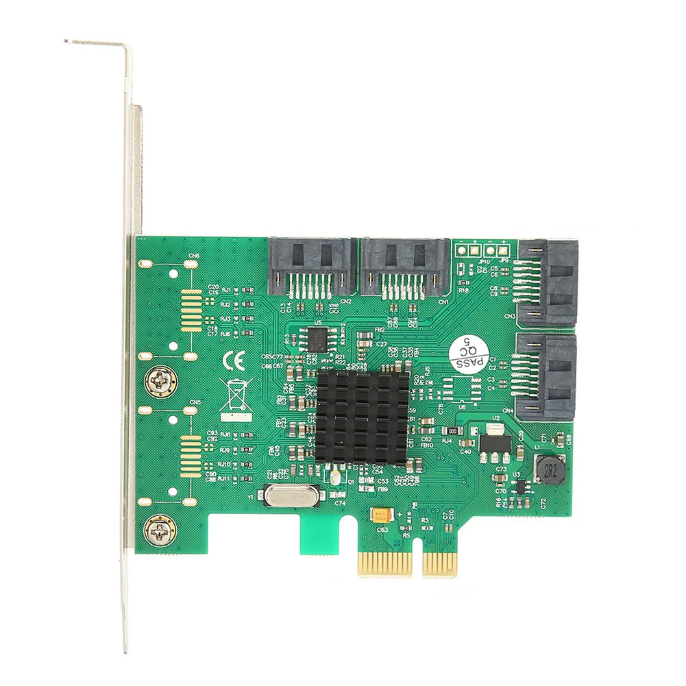 

Hard Disk Expansion Card PCIE SATAⅢ 88SE9215 Portable Computer Accessories 6Gbps 2.0‑Channel