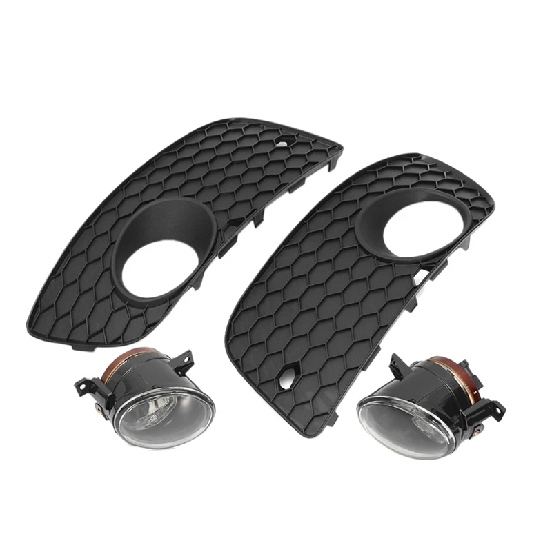 Галогенная противотуманная фара и решетки для переднего бампера 1 комплект