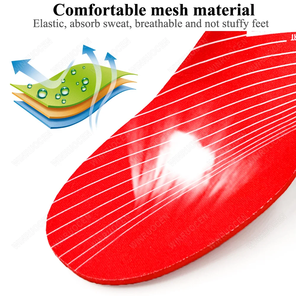 Новинка лучшие ортопедические стельки на плоской подошве силиконовые для обуви