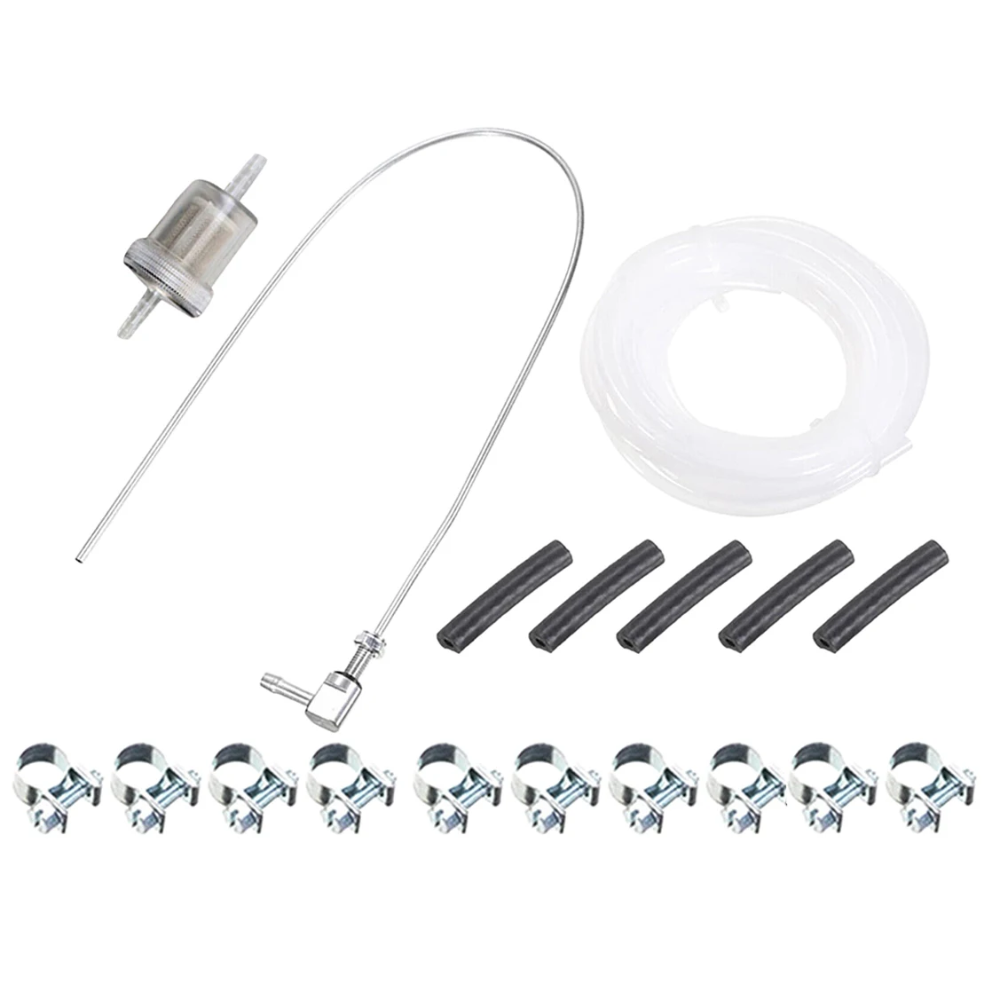 

Inline Fuel Filter Hose Clip Pipe Line Kit Fit for Webasto Eberspacher Diesel Heater