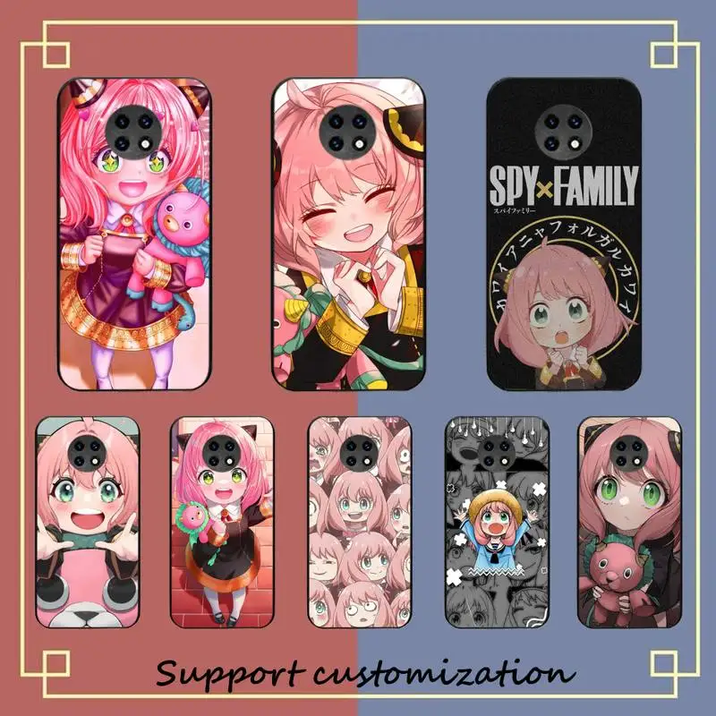 

Anime Spy X Family Anya Phone Case for Samsung S20 lite S21 S10 S9 plus for Redmi Note8 9pro for Huawei Y6 cover