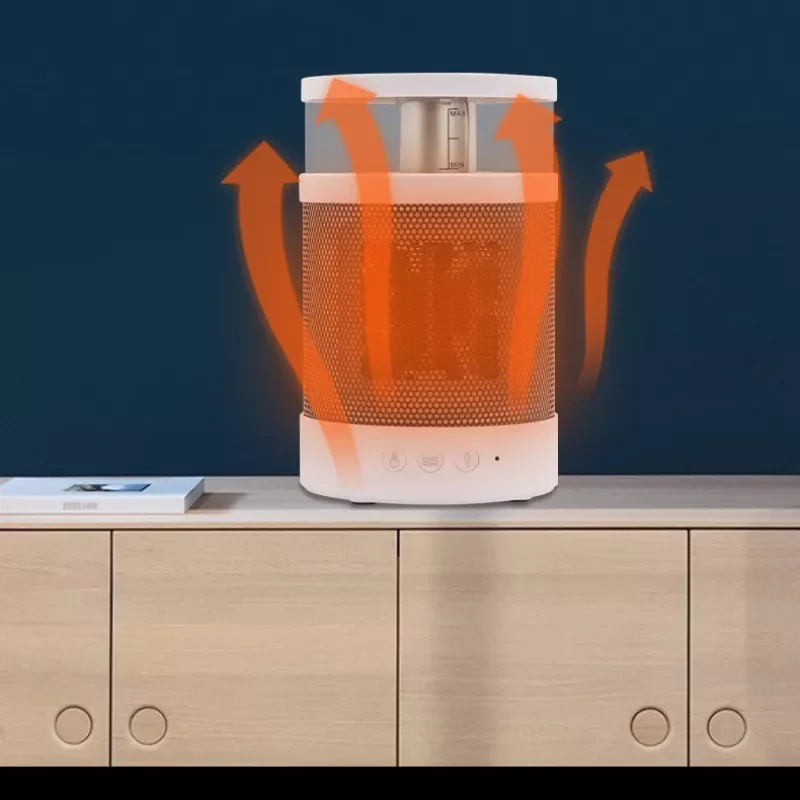 

Новый Настольный обогреватель, Маленький Многофункциональный обогреватель воздуха, увлажнитель воздуха для дома и офиса, маленький Солнеч...