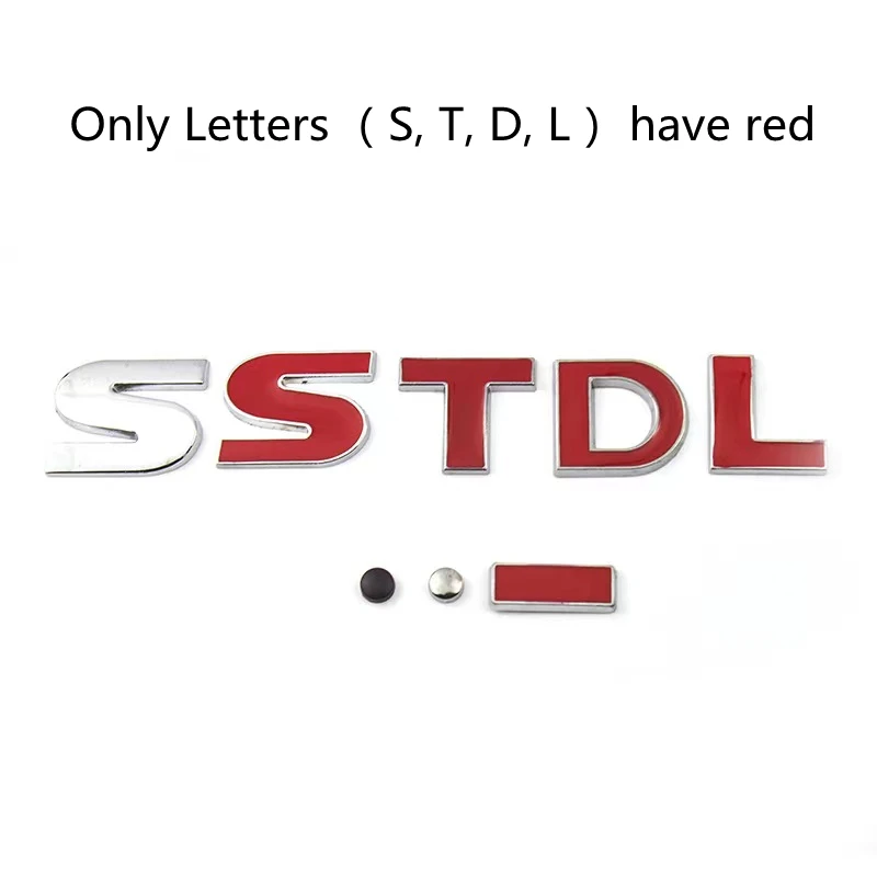 Металлическая 3D наклейка автомобильная с надписью Ttickers сделай сам буквами и