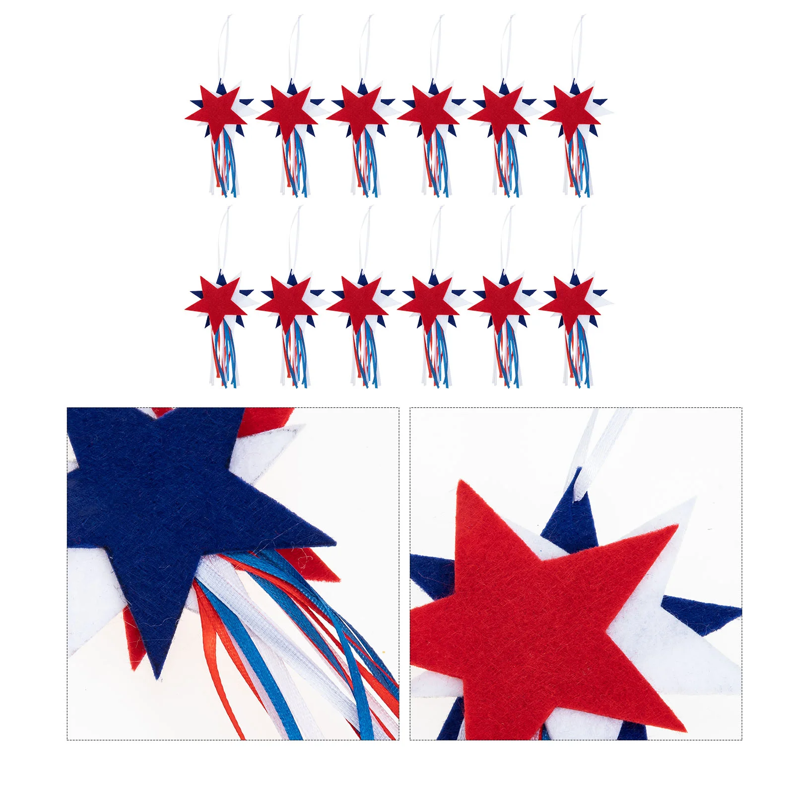

Украшения День Независимости звезда патриотическое дерево украшение июля 4 Флаг Америки Декор подвесные украшения подвесная гирлянда