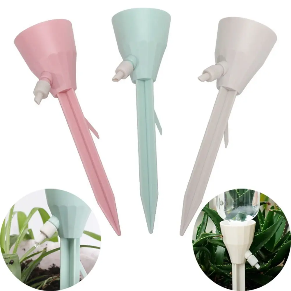 

3Pcs Automatic Drip Irrigation System Self Watering Spike Flower Plants Greenhouse Garden Adjustable Auto Water Dripper Device