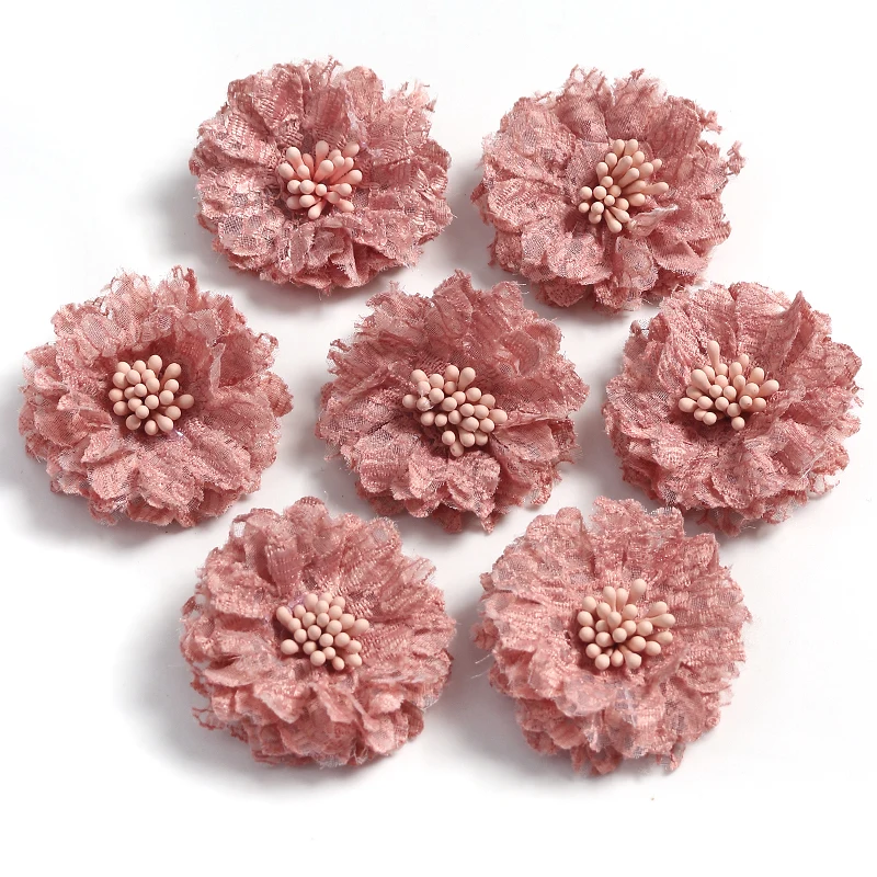 

Искусственные шелковые цветы 10 штук