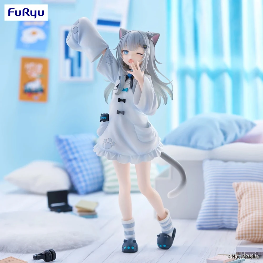 Фото В наличии: Фигурка FuRyu Trio-Try-iT Nachoneko 22 см, Амаги Нацуки, коллекционная модель, подарок, аниме-фигурка милой кошкодевочки №2