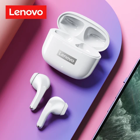 отправка из СНГ Lenovo LP40 PRO Беспроводные наушники Bluetooth 5,1, с шумоподавлением, сенсорным управлением, 250 мАч