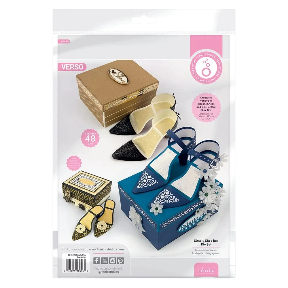 

Metal cutting dies simply shoe box die cut Scrapbook paper craft knife mould blade punch