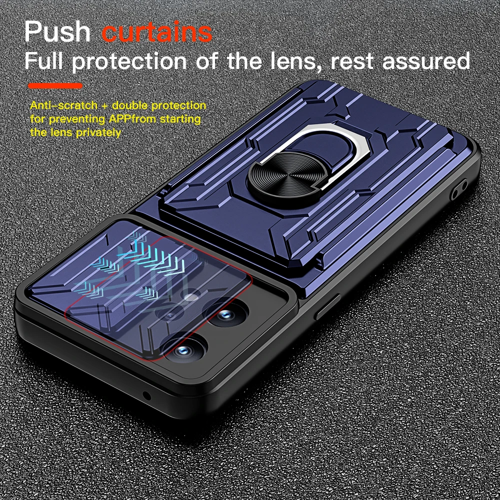 keysion shockproof case for realme 9 pro 8i c35 card bag camera protection phone cover for oppo reno 7 pro 7 z 5g find x5 lite free global shipping
