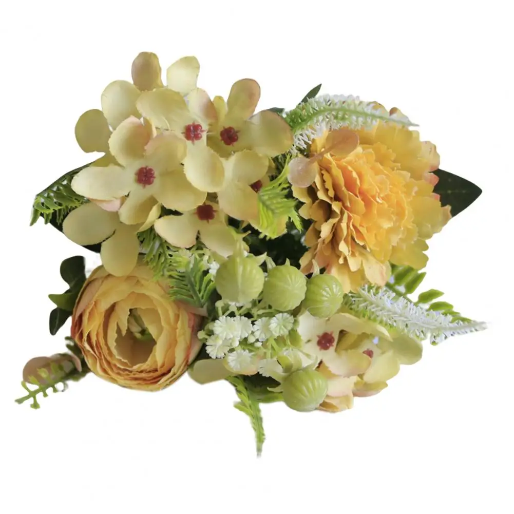 Компактная Красивая уличная композиция искусственный цветок легкая имитация