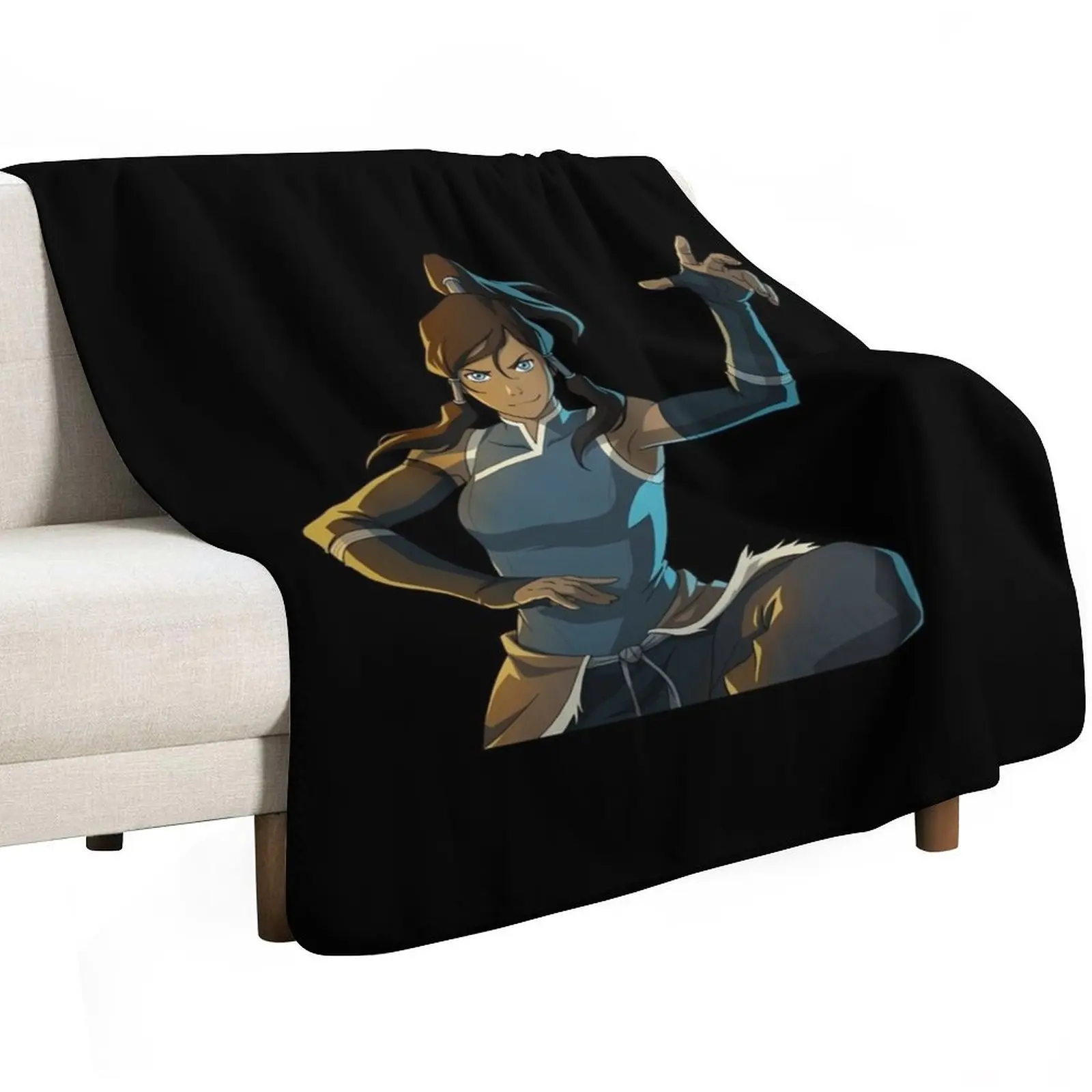Фото Плед Avatar Korra (Game) – всесезонное мягкое и легкое одеяло для дома №2