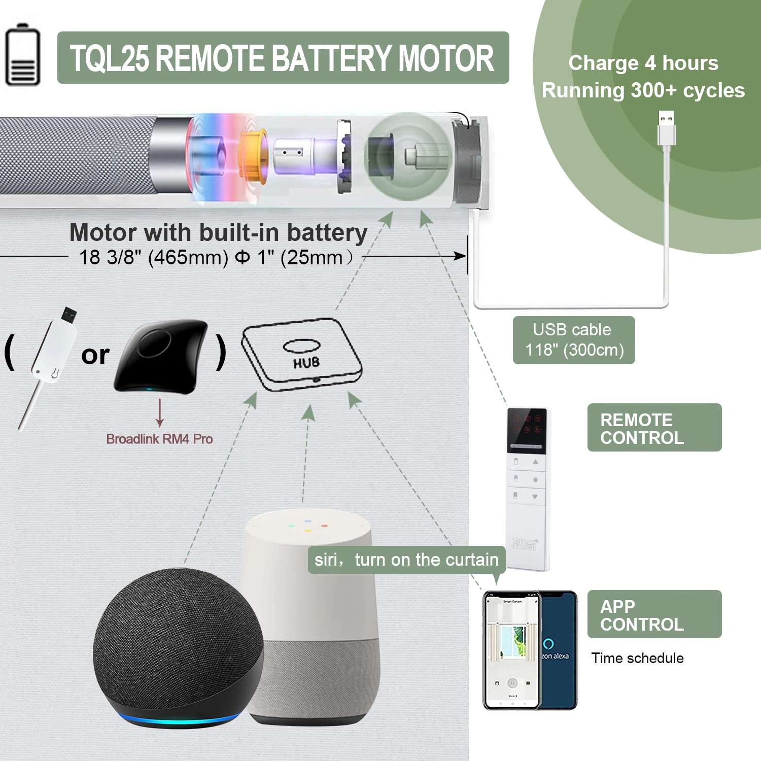 ZSHINE моторные рулонные шторы затемняющие