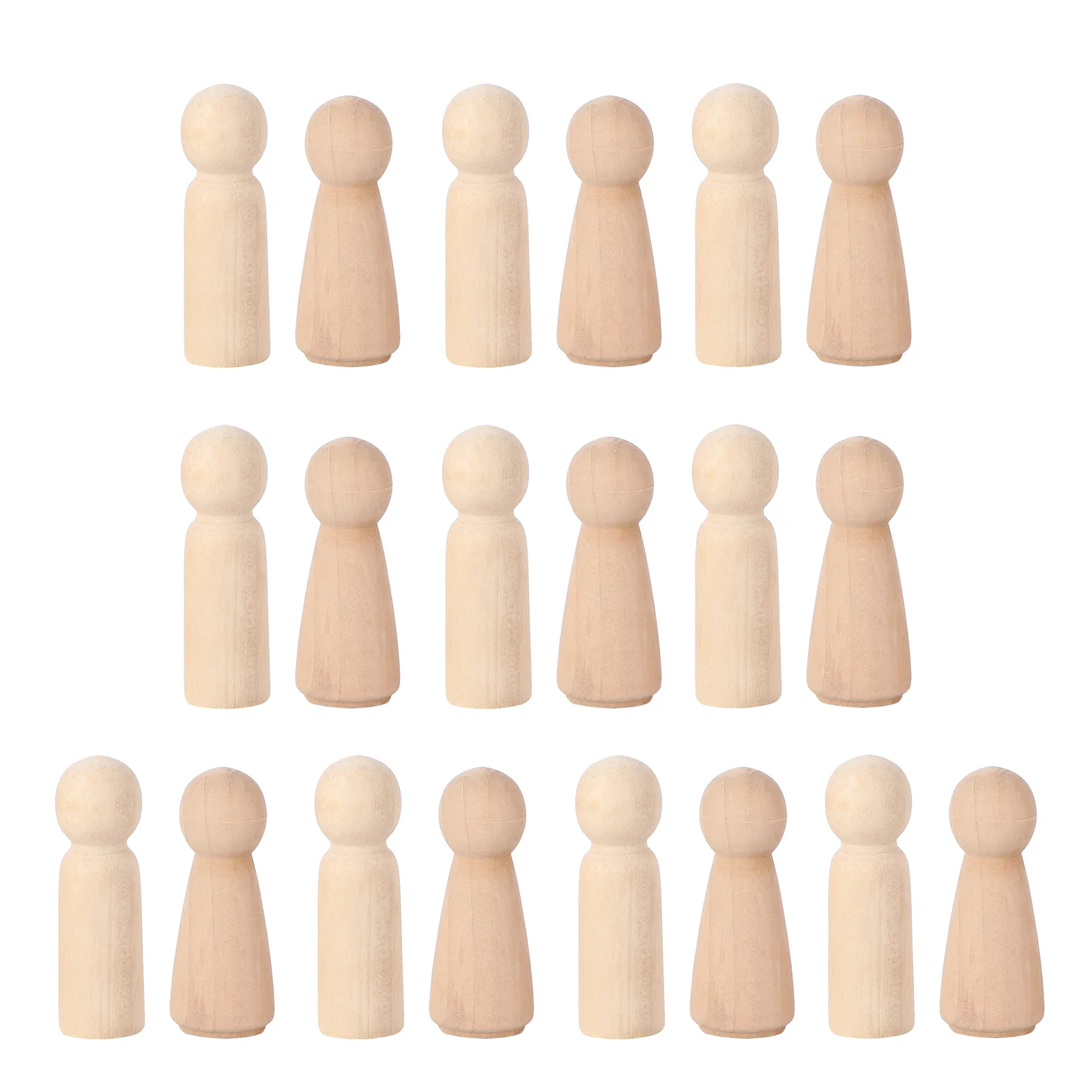 

20pcs Creative DIY Wood Embryo Painting Children Hand Painting