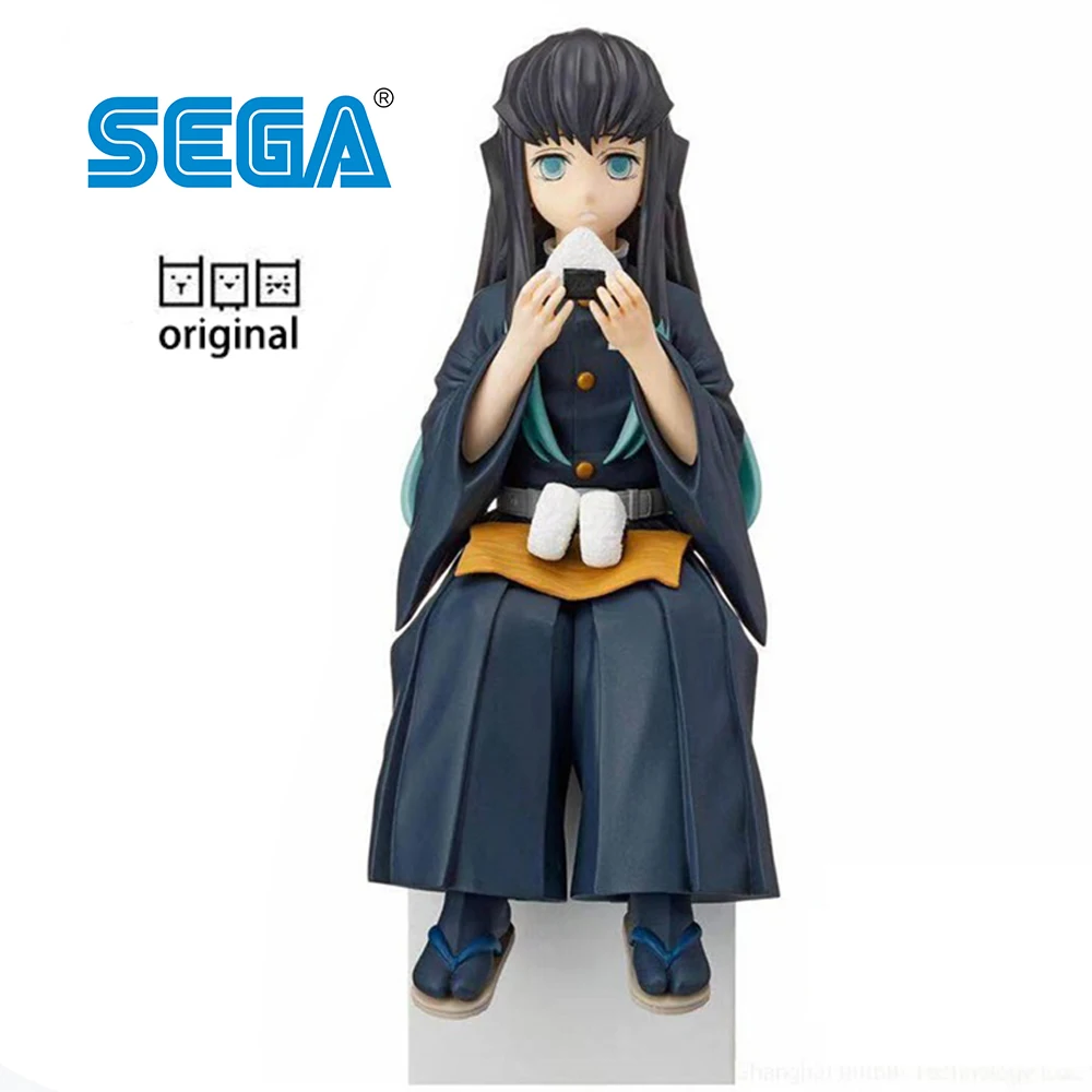 В наличии Sega рассекающий демонов Tokitou Muichirou Премиум Chokonose Фигурка 15 см оригинальная Аниме Фигурка коллекционные игрушки для мальчиков