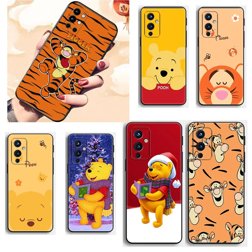 

Cute Tigger Pooh Bear Boy Funda Case for OnePlus 7 7T 8 8T 9 9R 10 Nord N100 CE 2 Pro Oppo A54 A95 A93 A31 A52 A31 4G 5G Case