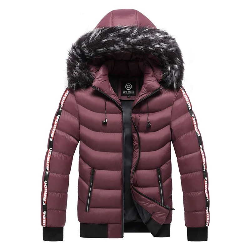 Winter Jacket Men Fur Collar Warm Thick 2022 Parka Male Outerwear Thermal Wool Liner Down Jacket Coats Fleece Hooded Snow Parka