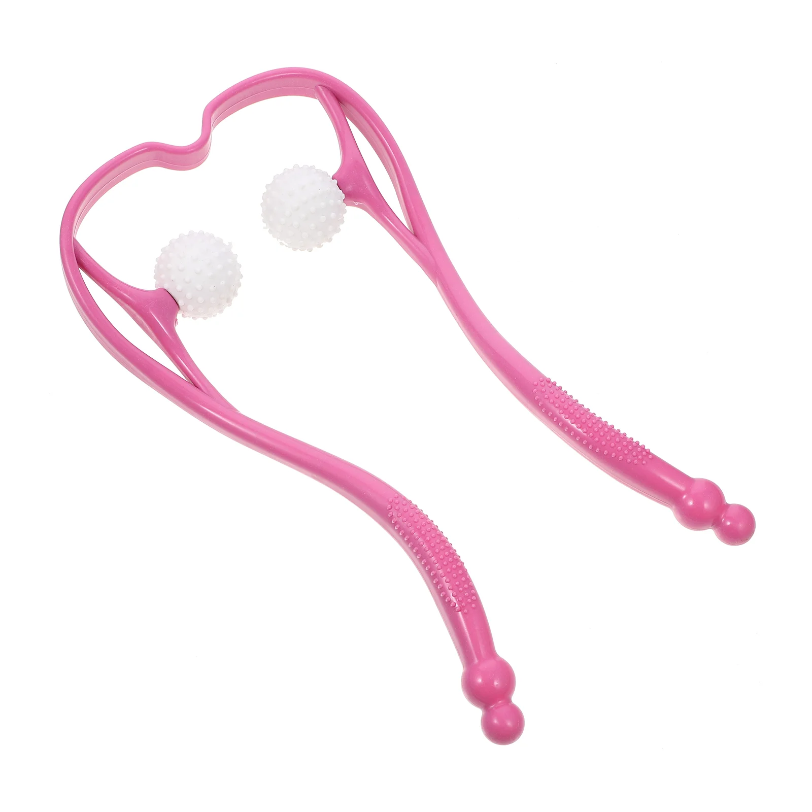 

Roller Neck Shoulder Relaxer Handheld Dual Pressure Point Roller Muscle Cervical Vertebra Roller Lightweight Portable for