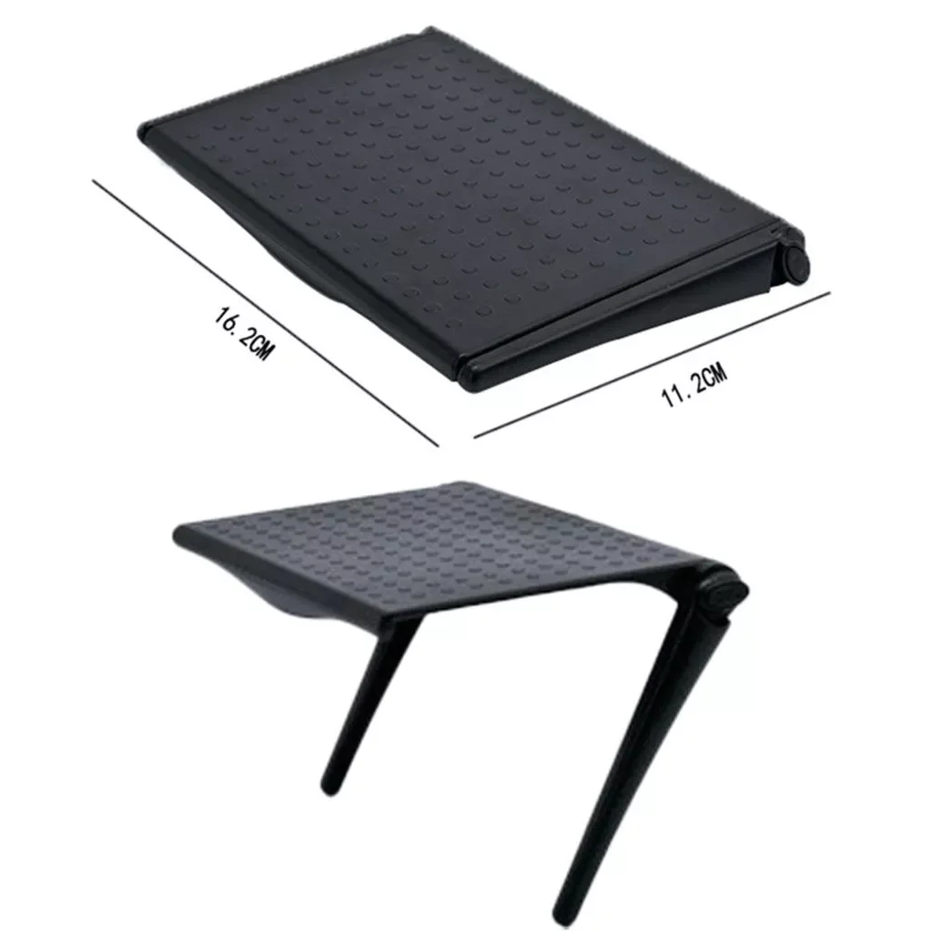 

Rack Computer Monitor Riser Desktop Stand ABS TV Rack Display Shelf Storage Desk 16.2x11.2x1.5cm Storage Holder 19OCT31