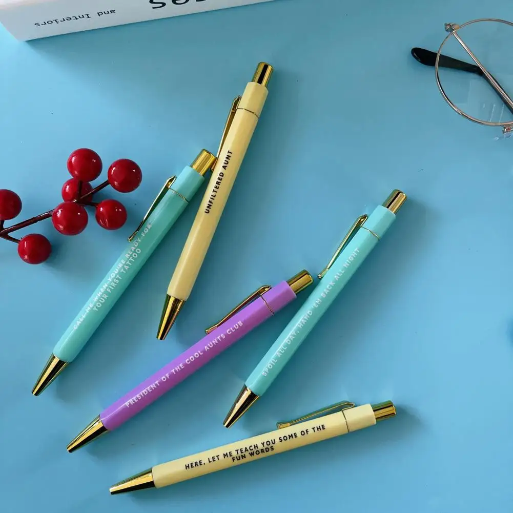 Ручка шариковая быстросохнущая 5 шт.