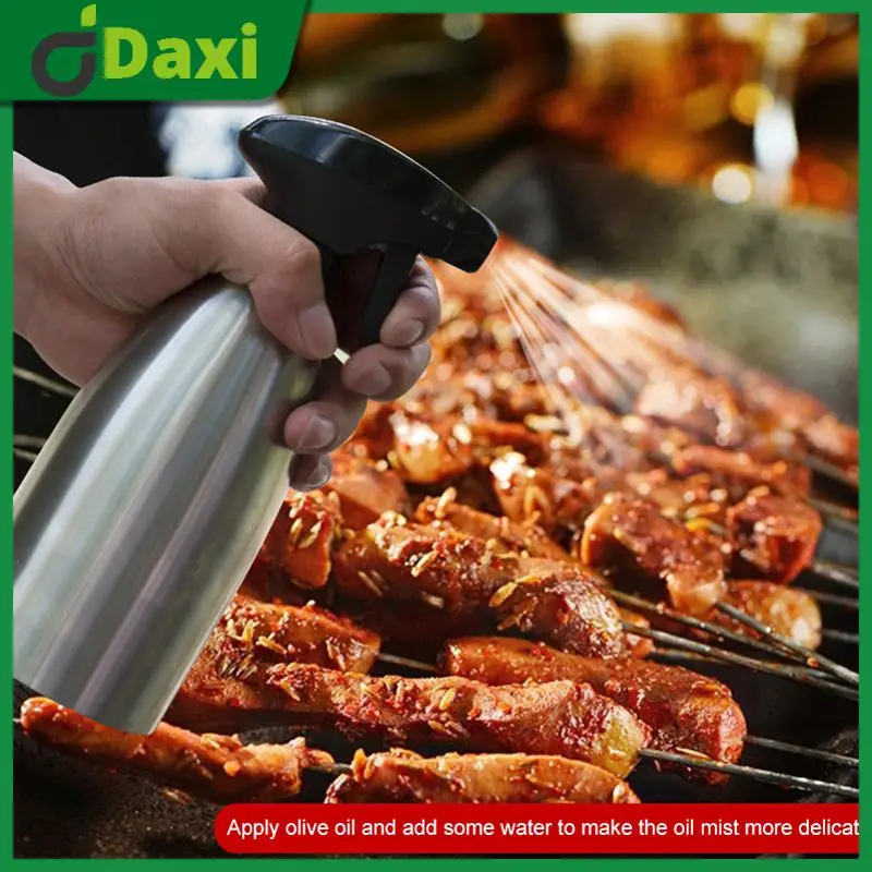 

Stainless Steel Olive Oil Sprayer Oil Spray Empty Bottle Vinegar Bottle Oil Dispenser for Cooking Salad BBQ Kitchen Baking
