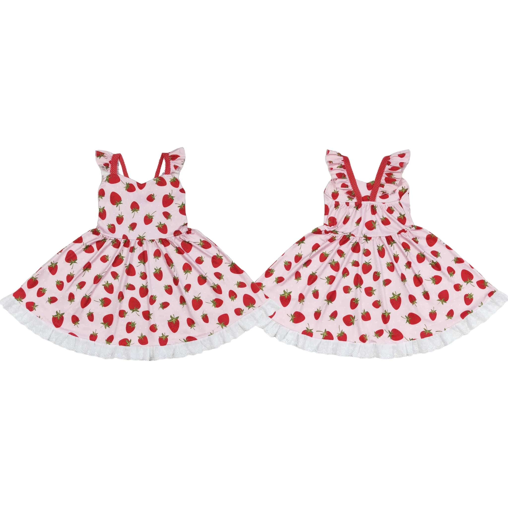 Цельнокроеное Детское Платье До Колена с коротким рукавом