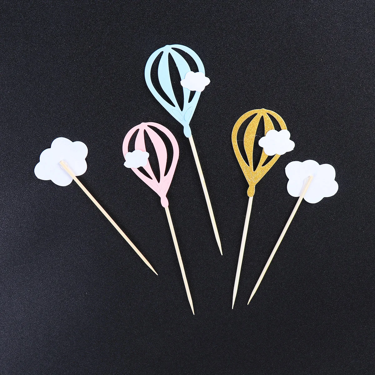 30 шт. маленькие для сна детские кексы воздушные шары топперы на день рождения