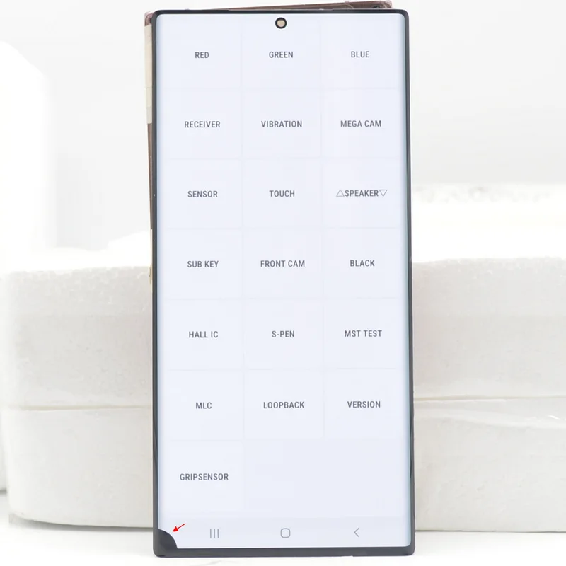 Tanie 100% Oryginalna Uwaga 20 Ultra AMOLED LCD Do Samsung Galaxy Note20 Ultra 5G Wyświetlacz Lcd N985 N986 Ekran Dotykowy Digitizer Bez Ramki