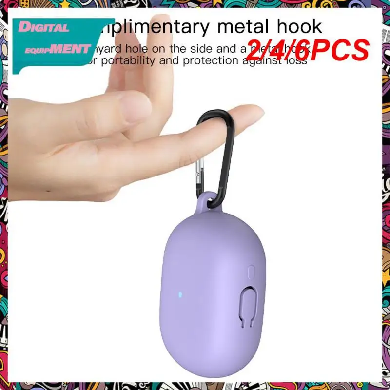 

2/4/6PCS For Redmi Buds 4 For Redmi Buds 4pro Case Shockproof Protective Shell Cover Silicone Case Soft Silicone