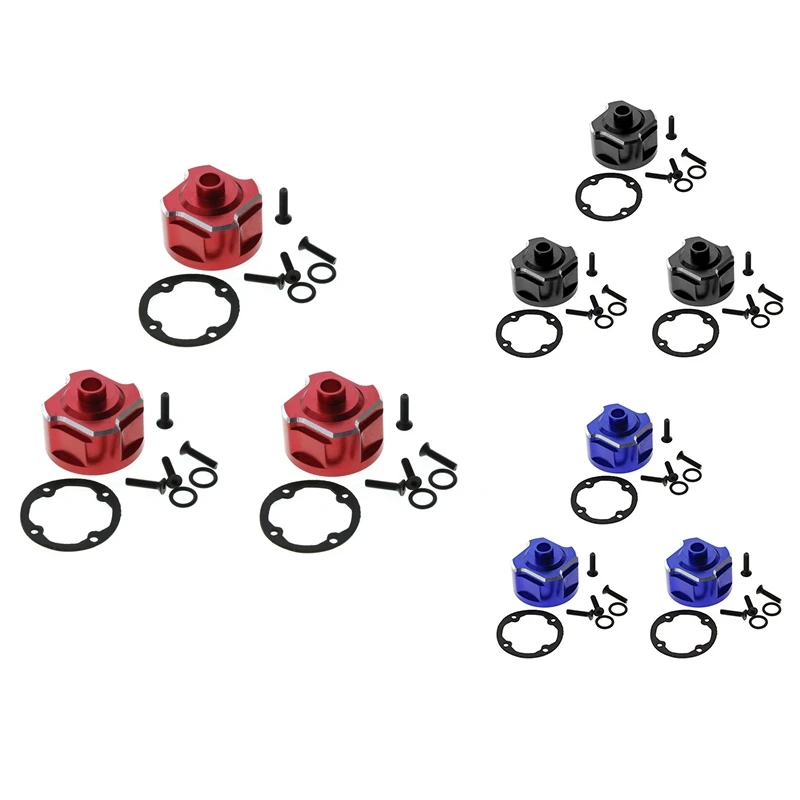 3 шт. алюминиевый дифференциал для радиоуправляемых автомобилей