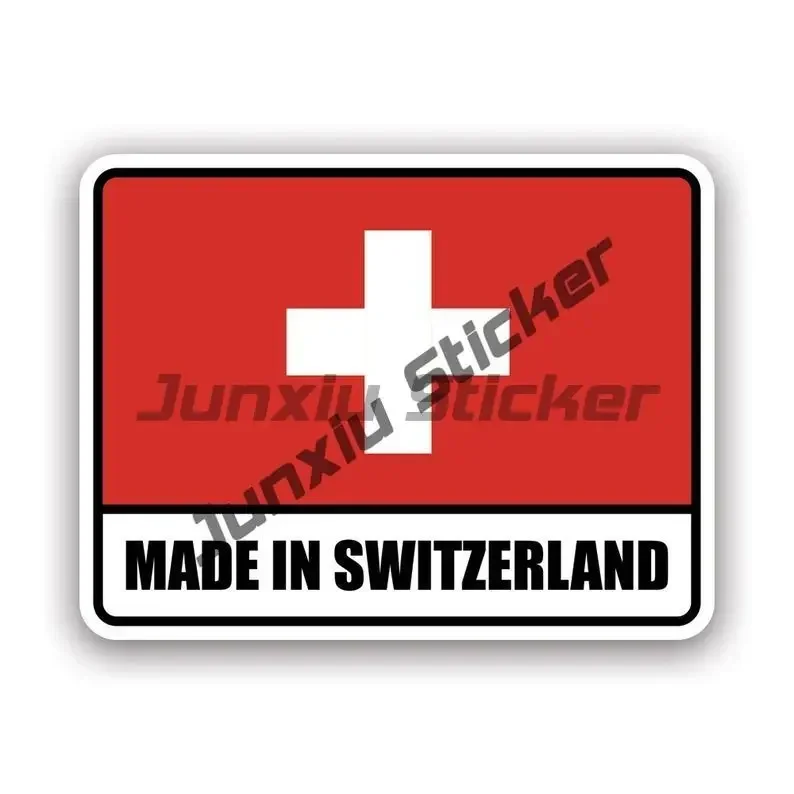 Сделано в Швейцарии, наклейка с флагом Switerland Zurich, Женева Lausanne Luzern, эмблема, круглая печать, швейцарская наклейка, аксессуары (art.: 3920cb2a5faab) - 3920cb2a5faab