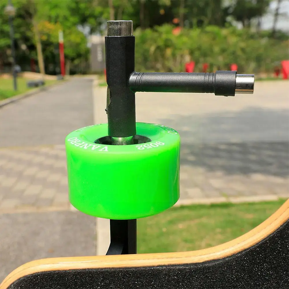 

Cycling Headgear Bib Skateboard Tool Wrench T Type Scooter Scooter Mini Wrench Set Kit Tool L Assemble Skate Adjusting Kick M6l9