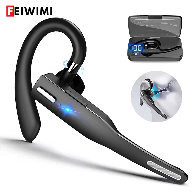 Беспроводная гарнитура Bluetooth 5 1 наушники-вкладыши с микрофоном мини-гарнитура