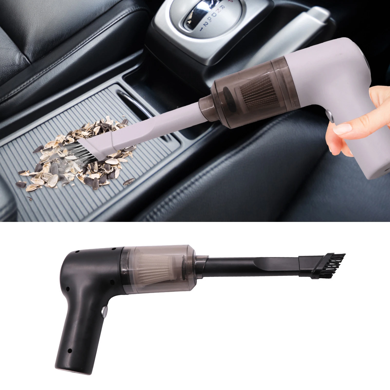 

Mini Handheld Vacuum Cordless Handheld Cordless Keyboard Cleaner Computer Vacuum Rechargeable For Cleaning Hairs Crumbs For