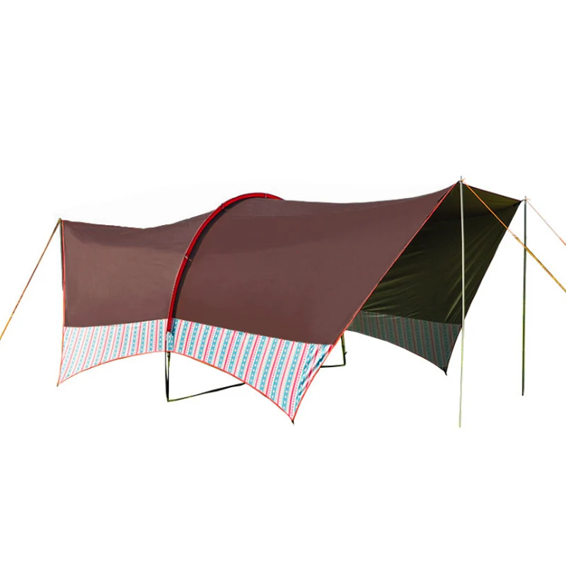 

Hard Top Roof Car Top-Selling Awning Fan-Shaped Side Tent