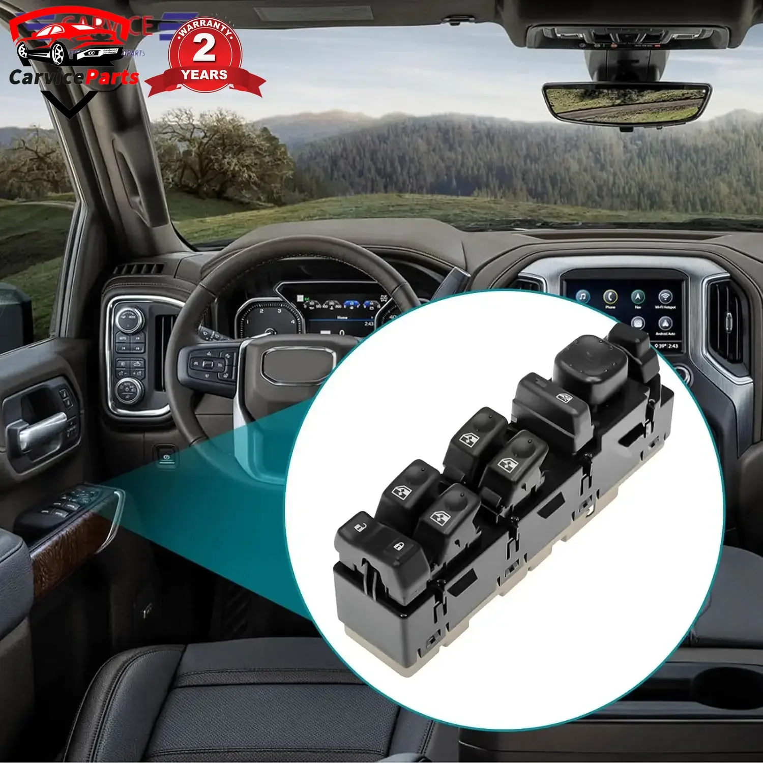 15883319 DWS-394 переключатель стеклоподъемника для Hummer H2 Chevrolet Suburban подчеркивающий GMC