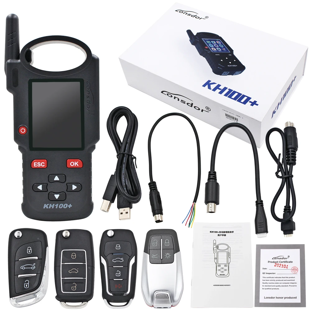 

Lonsdor KH100+ Professional Smart Keys Simulate Immobilize IMMO Car Remote Key Programmer