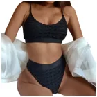 In-x блестящее бикини с бриллиантами 2022 сексуальный купальник пуш-ап с лямкой на шее женский купальники со стразами женский Бразильский купальный костюм бикини Новинка 2022