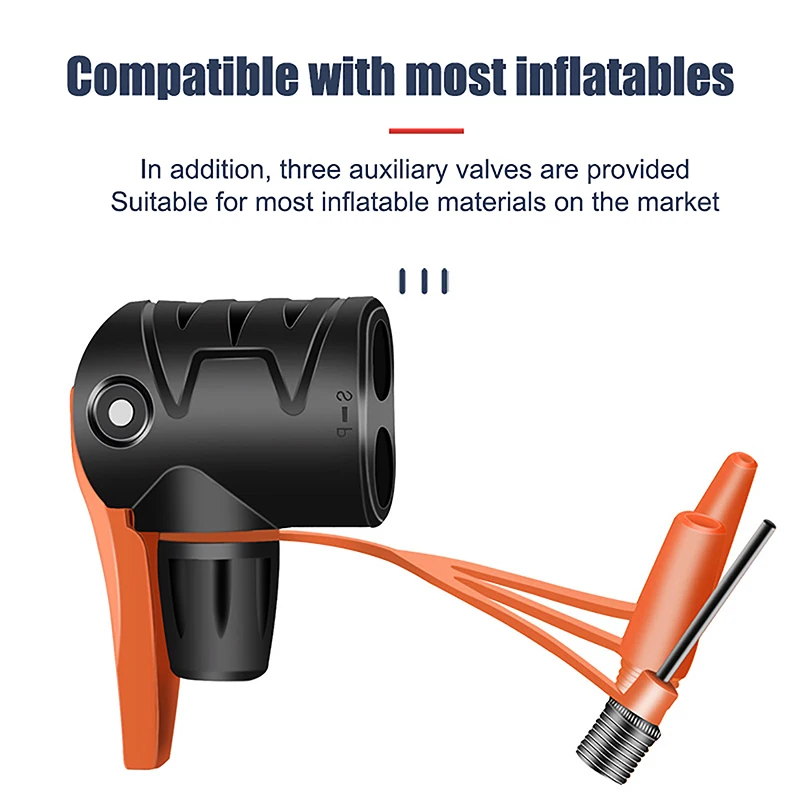 Адаптер сопла для велосипедного насоса ABS накачивания велосипедных шаров