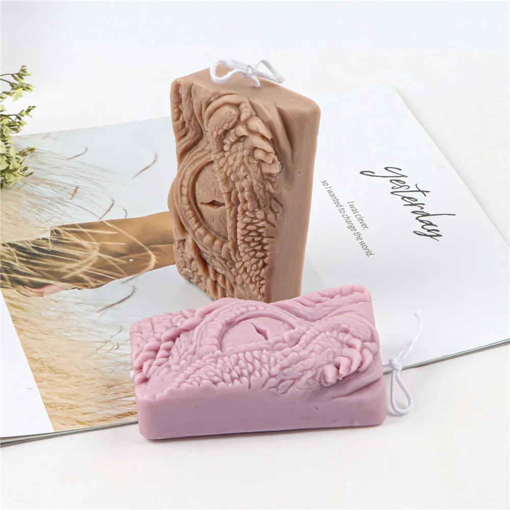 

High Quality Reusable Cool Visualize Shaped Scented Silicone Candle Mold Handicrafts Decoration of Bedroom Bathroom