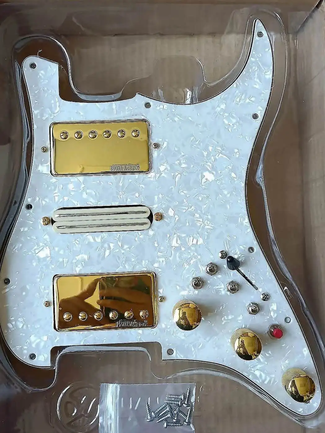 Набор предварительно смонтированной накладки для гитары набор звукоснимателей