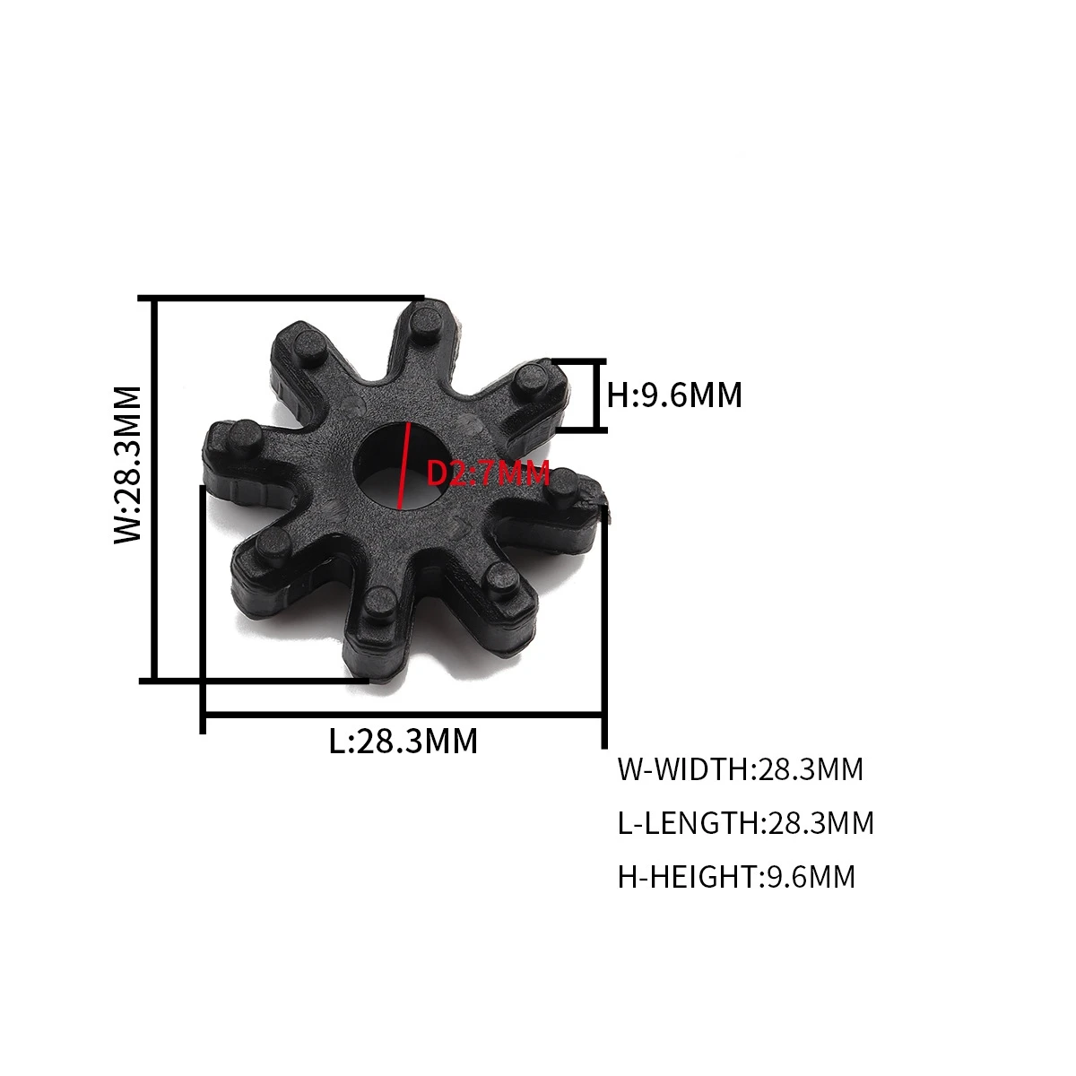 Рулевая колонка 56315-2K000-FFF гибкая муфта MDPS резиновая для HYUNDAI Elantra Kia Cadenza Forte Optima 10