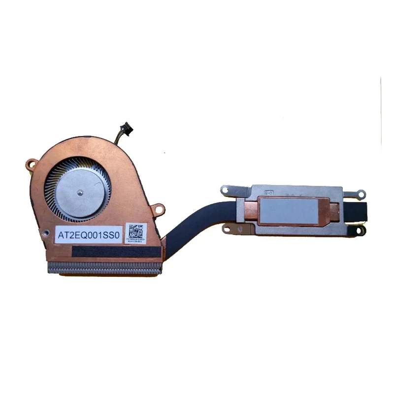Новый оригинальный вентилятор охлаждения процессора ноутбука с радиатором для